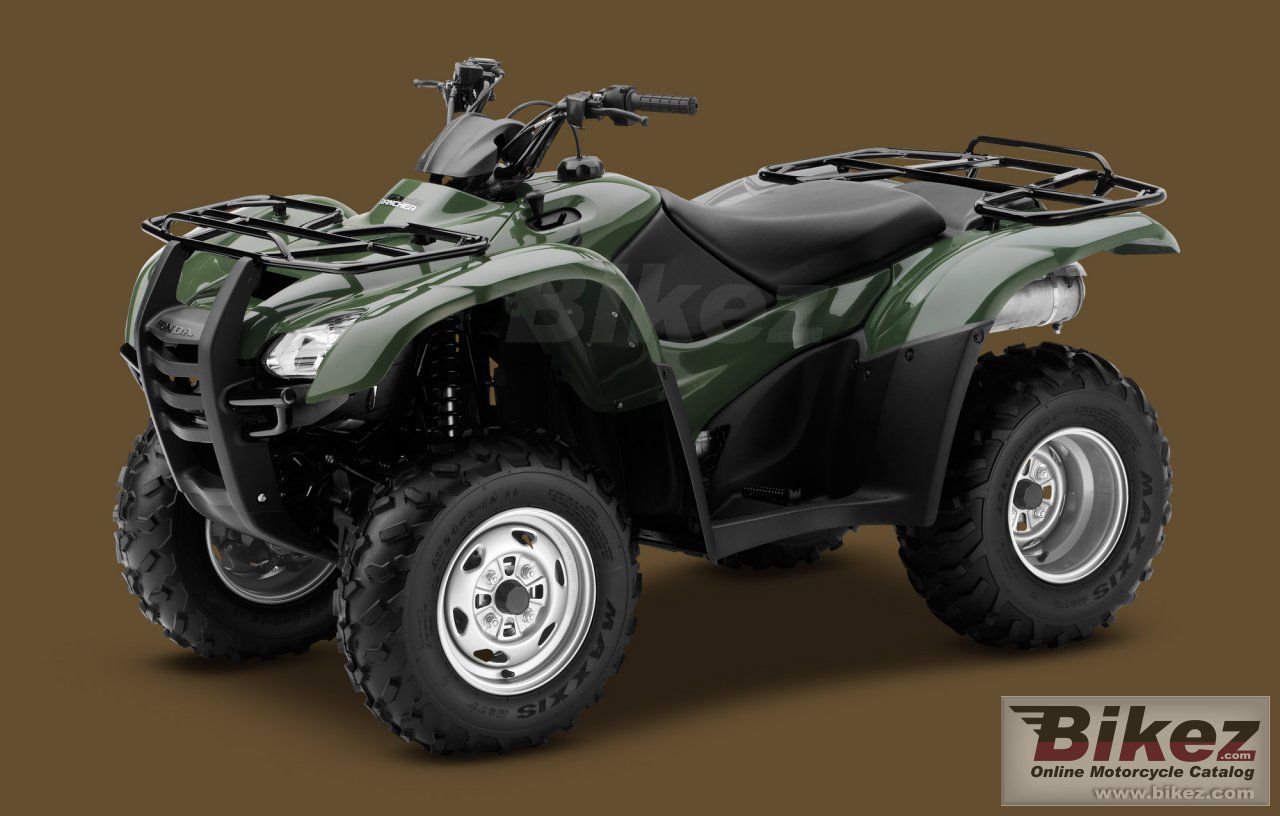 Big Honda fourtrax rancher 4x4 picture and wallpaper from Bikez.com